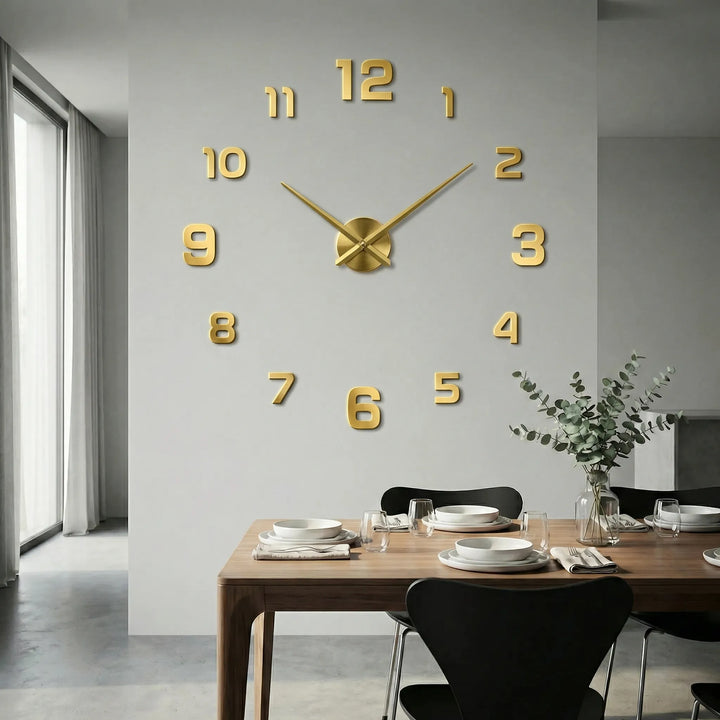 Oversized Modern Wall Clock - Clockique