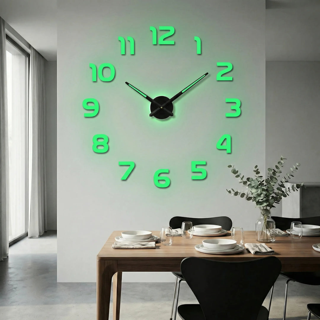 Oversized Modern Wall Clock - Clockique