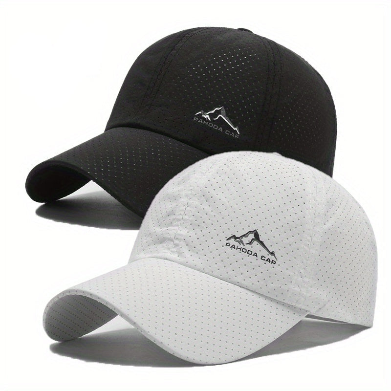 Perforated Lightweight Baseball Cap Set - Vince