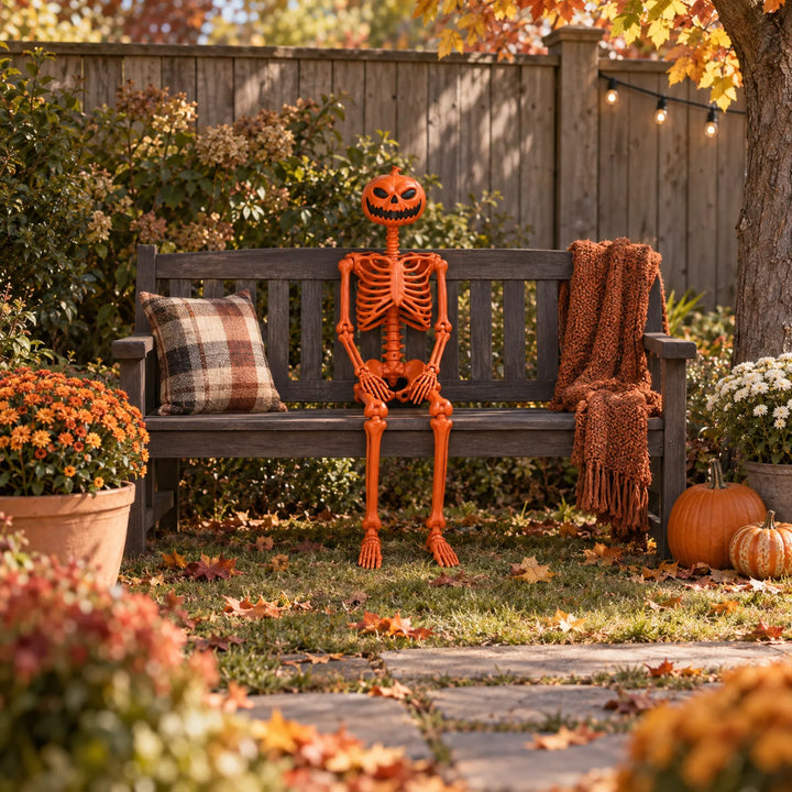 Plastic Skeleton Prop - Hauntjoint