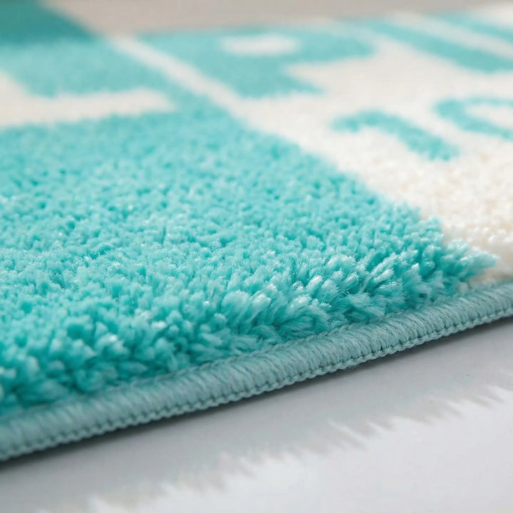 Playful Pill Shaped Accent Rug - Pillava
