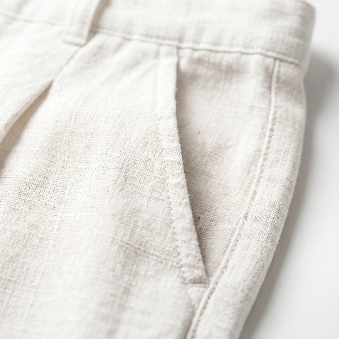 Pleated Smart Casual Trousers -  Caleb