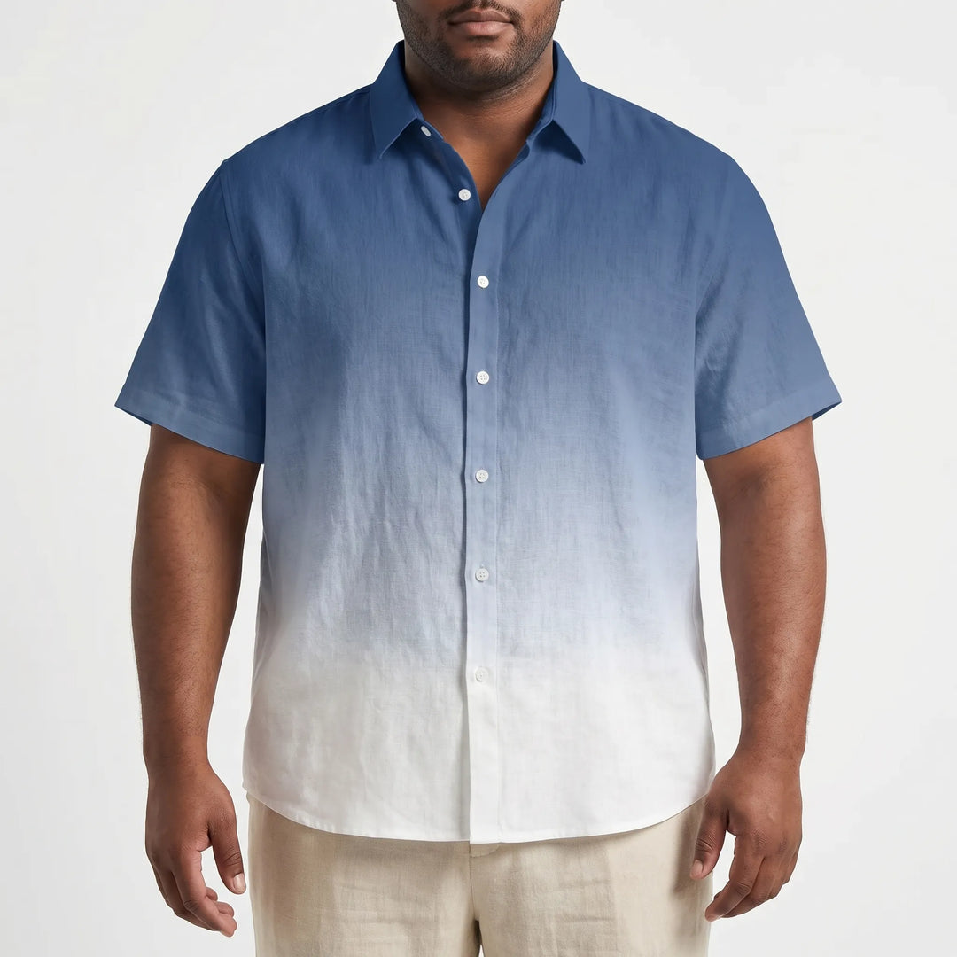 Plus Size Breathable Summer Shirt - Jeff