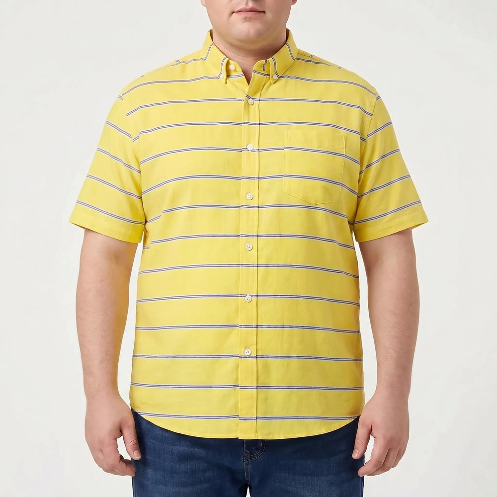 Plus Size Designer Casual Shirt - Owen