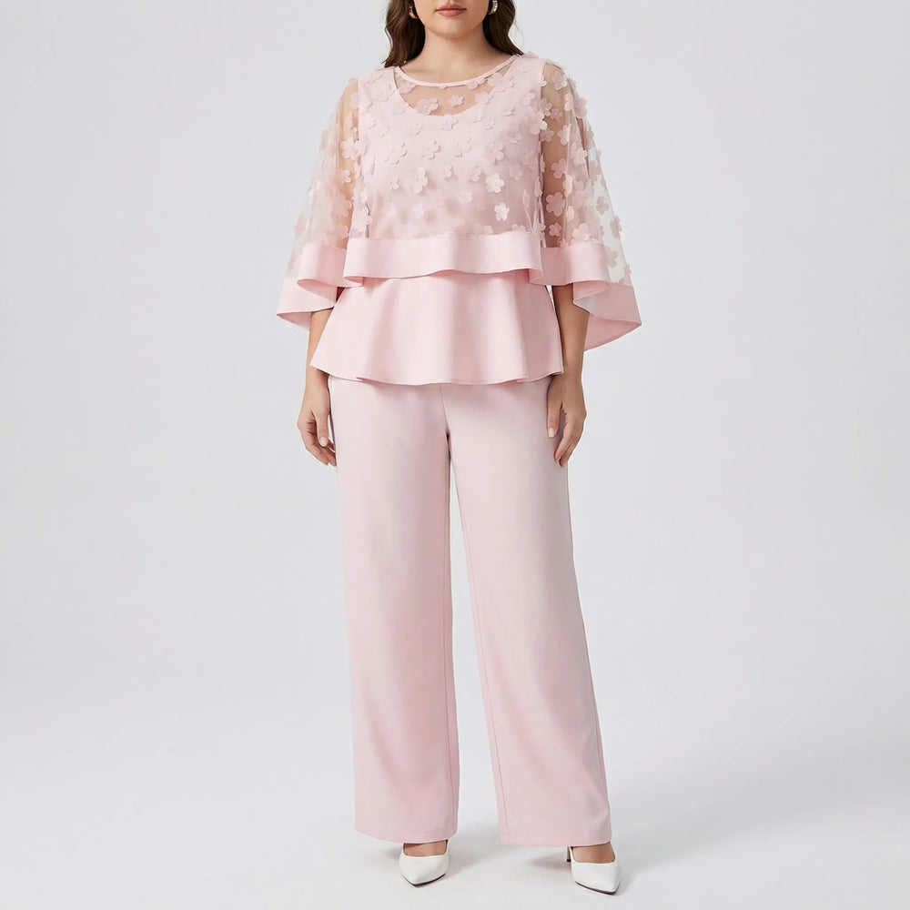 Plus Size Two-Piece Coordinated Outfit - Marie