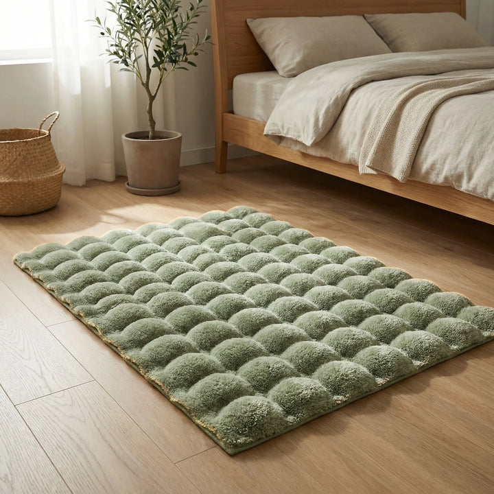 Plush Textured Floor Rug - Furrayne