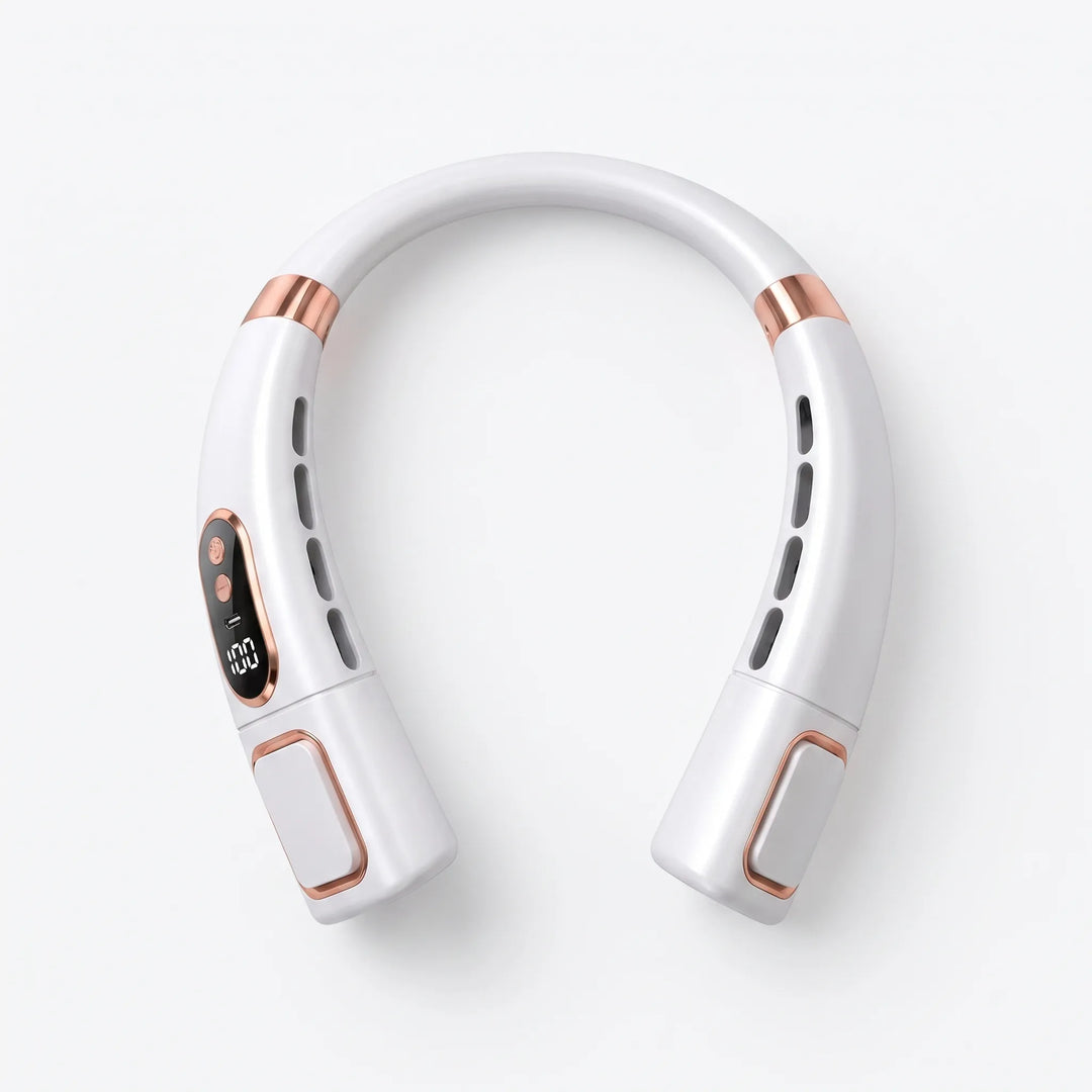 Portable Neck Fan With A Bladeless Design For On The Go - Aeriq