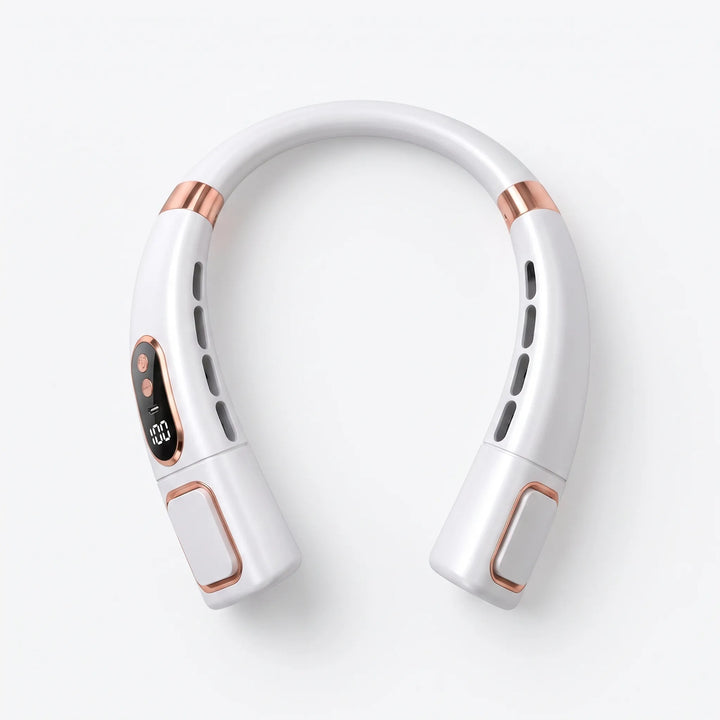 Portable Neck Fan With A Bladeless Design For On The Go - Aeriq