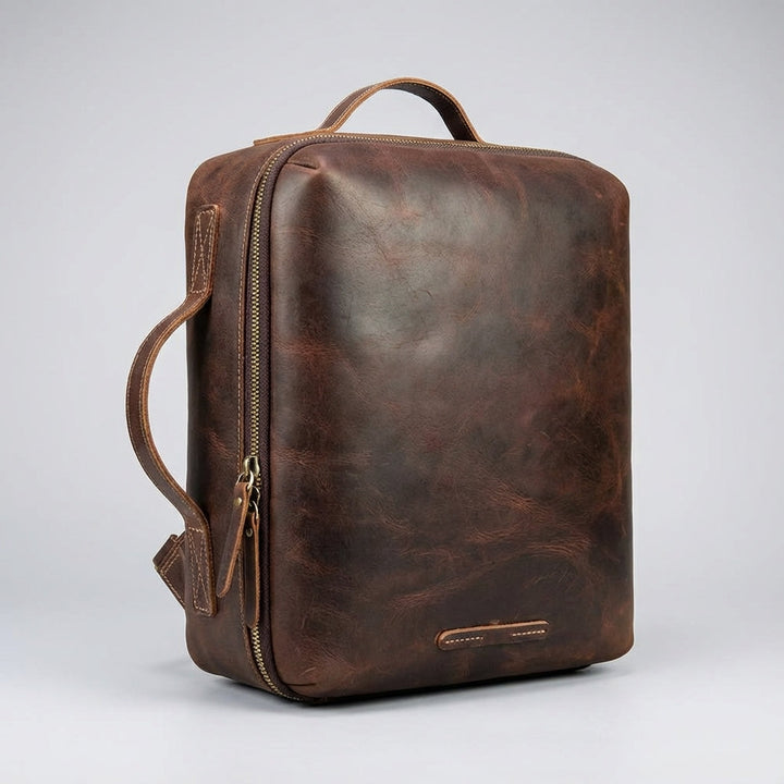 Premium Crazy Horse Leer Rugzak - Lockfield