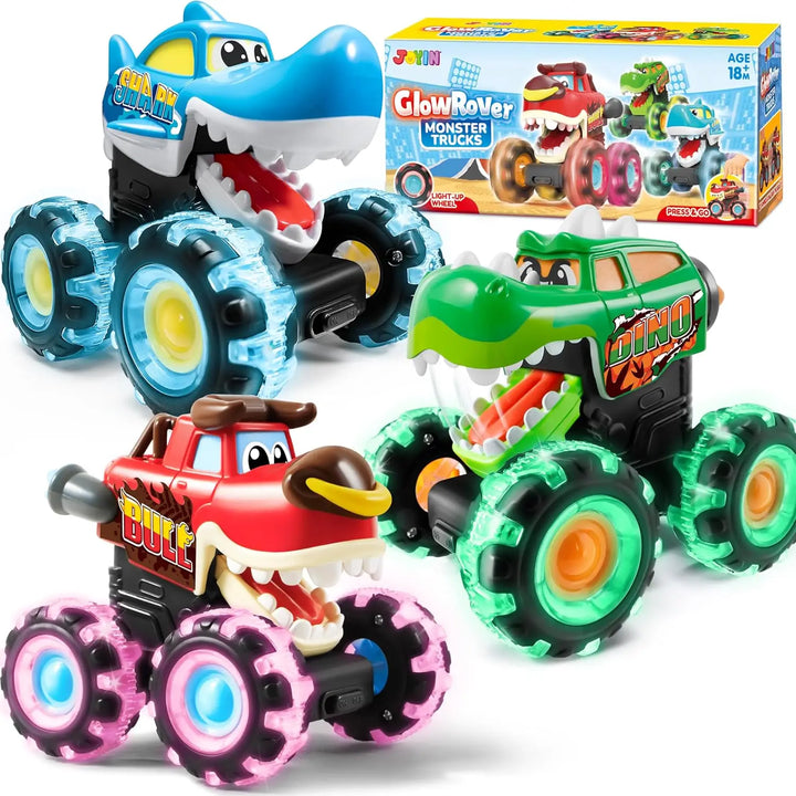 Press And Go Toy Trucks - RoarRoller