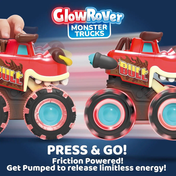Press And Go Toy Trucks - RoarRoller