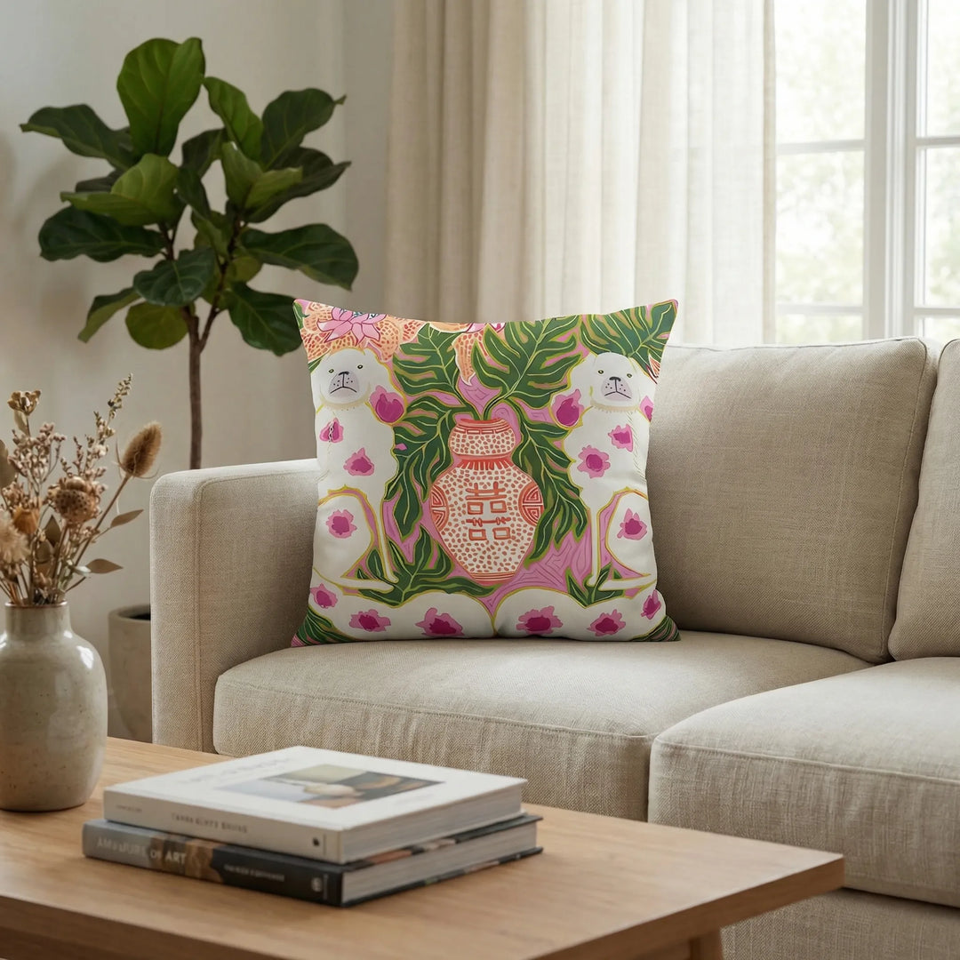 Printed Decorative Pillow Cover - Zebravia