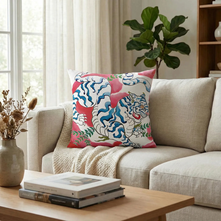 Printed Decorative Pillow Cover - Zebravia