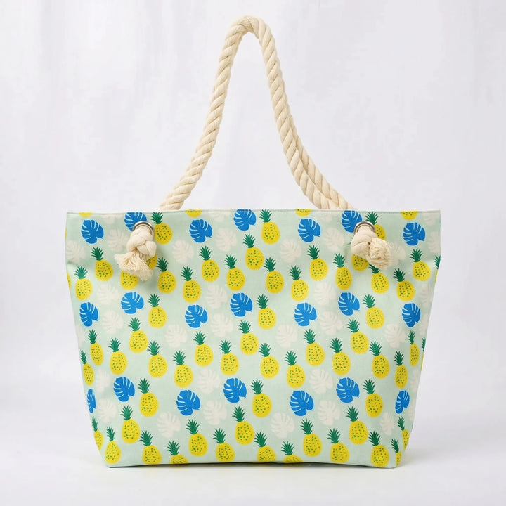 Printed Summer Beach Bag - Okatote