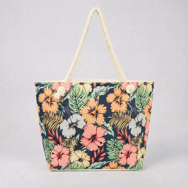 Printed Summer Beach Bag - Okatote