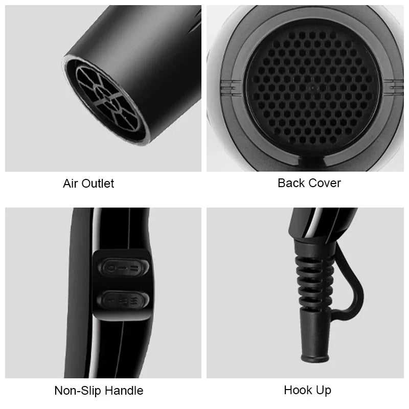 Professional 2200w Ionic Hairdryer - VortexDry