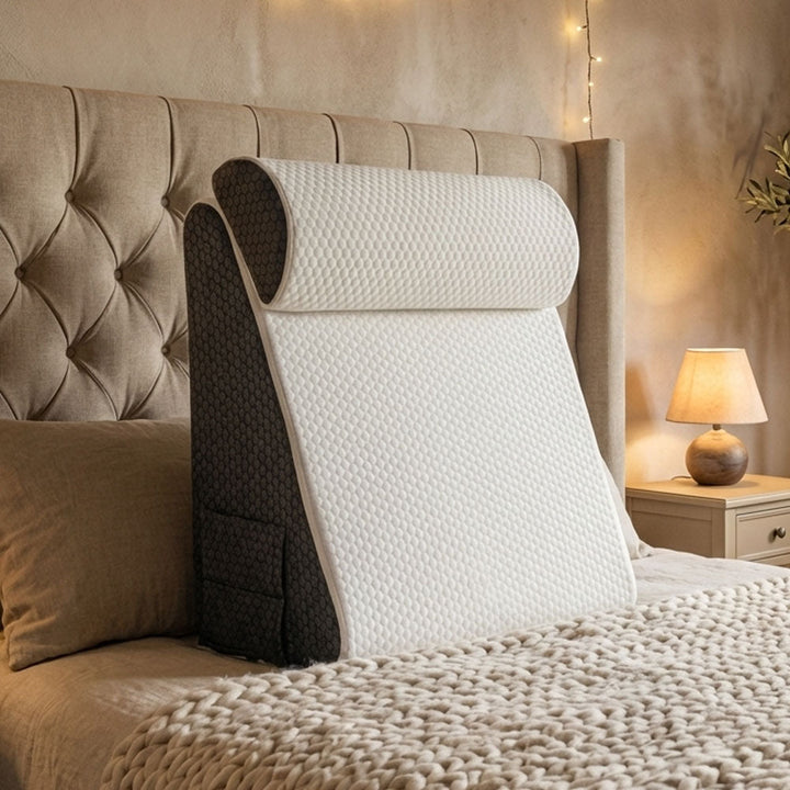Quilted Elevated Bed Wedge Pillow - Slumbria