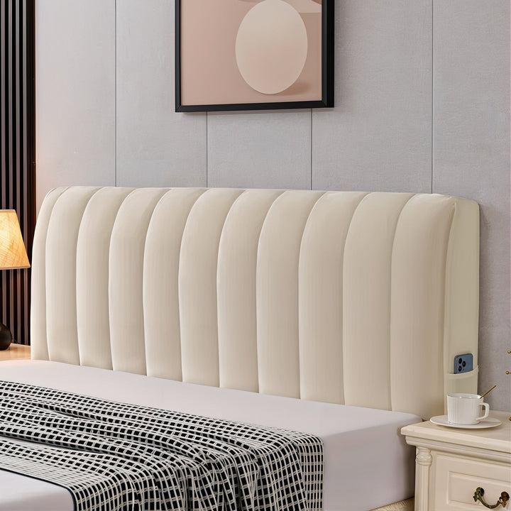 Quilted Stretch Bed Headboard Cover - HeadboardHug
