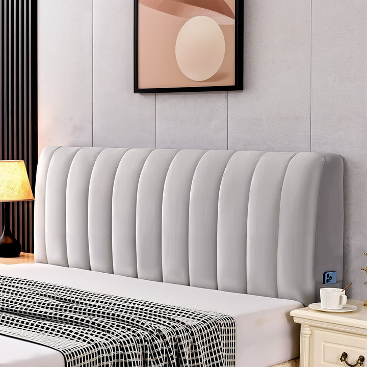 Quilted Stretch Bed Headboard Cover - HeadboardHug