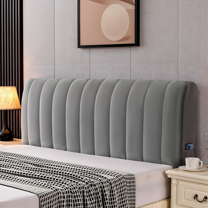Quilted Stretch Bed Headboard Cover - HeadboardHug