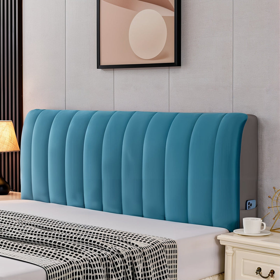 Quilted Stretch Bed Headboard Cover - HeadboardHug