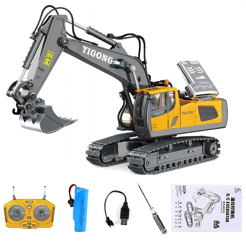 Radio Controlled Excavator Model - RumbleArm
