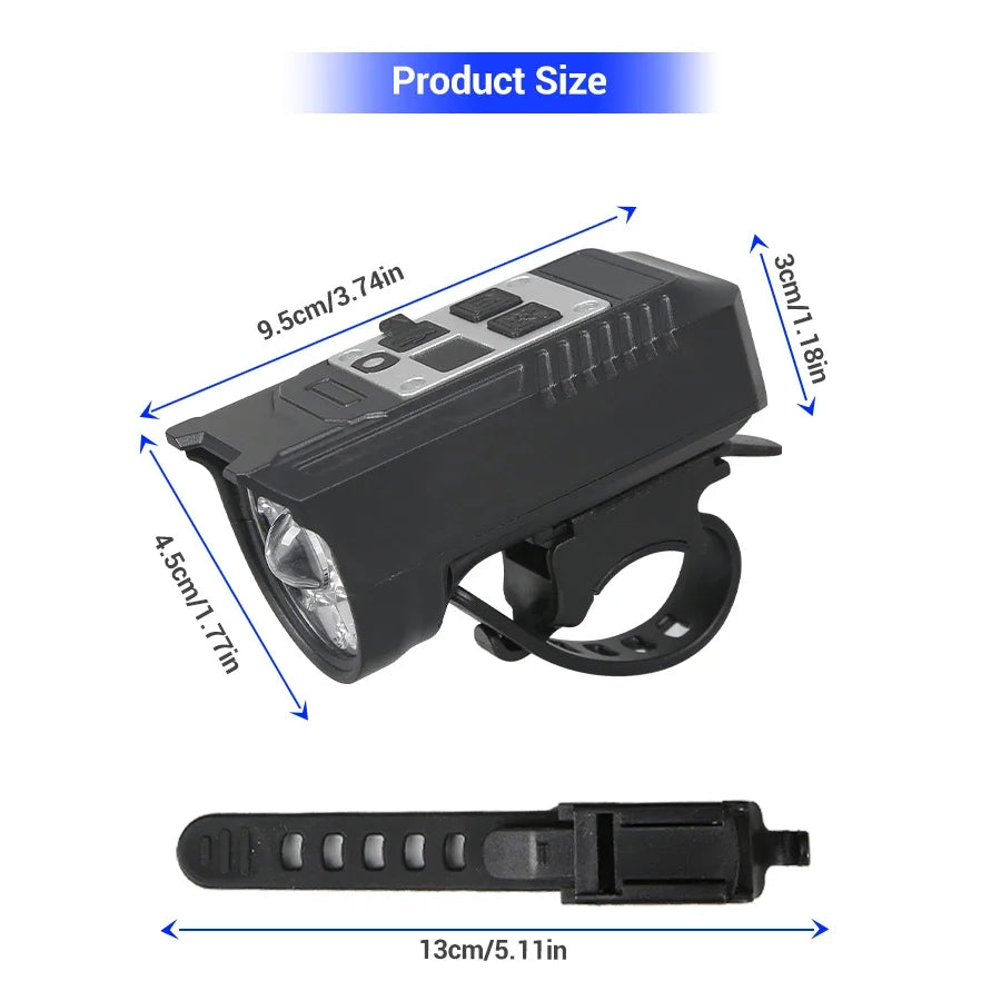 Rechargeable LED Bike Light - LumiRide