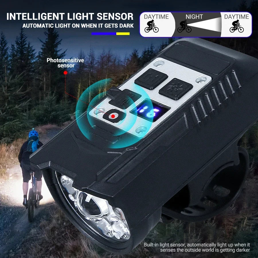 Rechargeable LED Bike Light - LumiRide