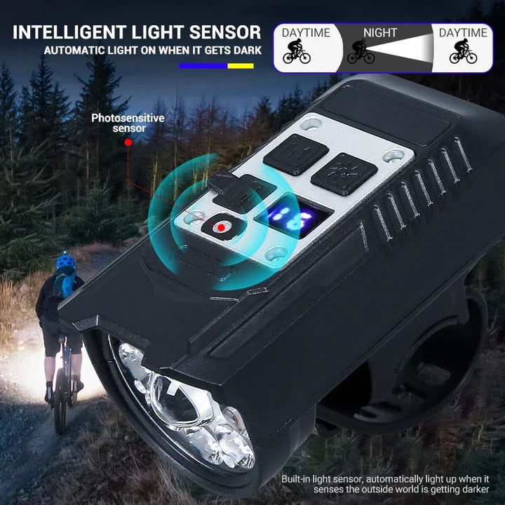 Rechargeable LED Bike Light - LumiRide