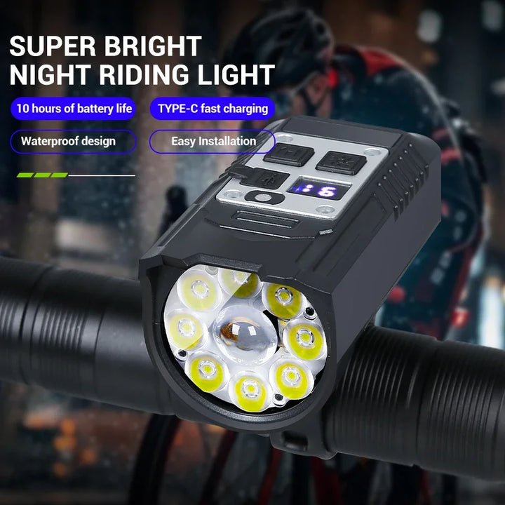 Rechargeable LED Bike Light - LumiRide
