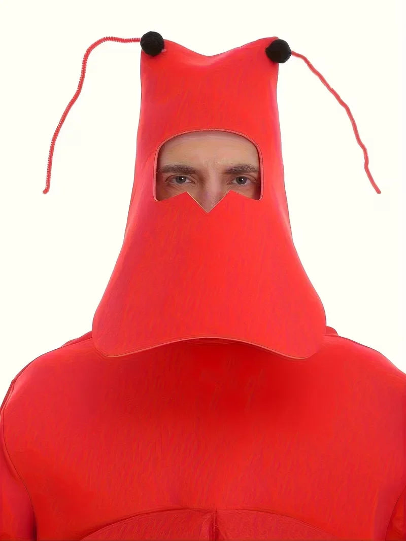 Red Adult Lobster Costume - Clawz