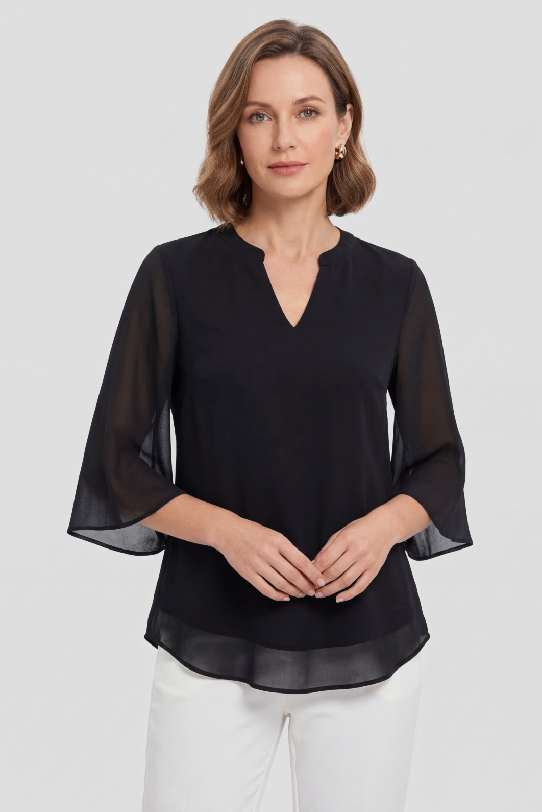 Relaxed Fit Going Out Blouse - Sylvie