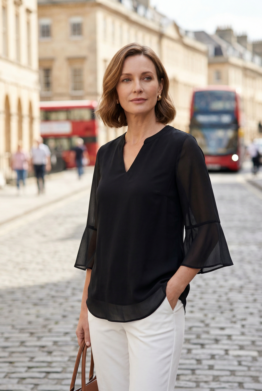 Relaxed Fit Going Out Blouse - Sylvie