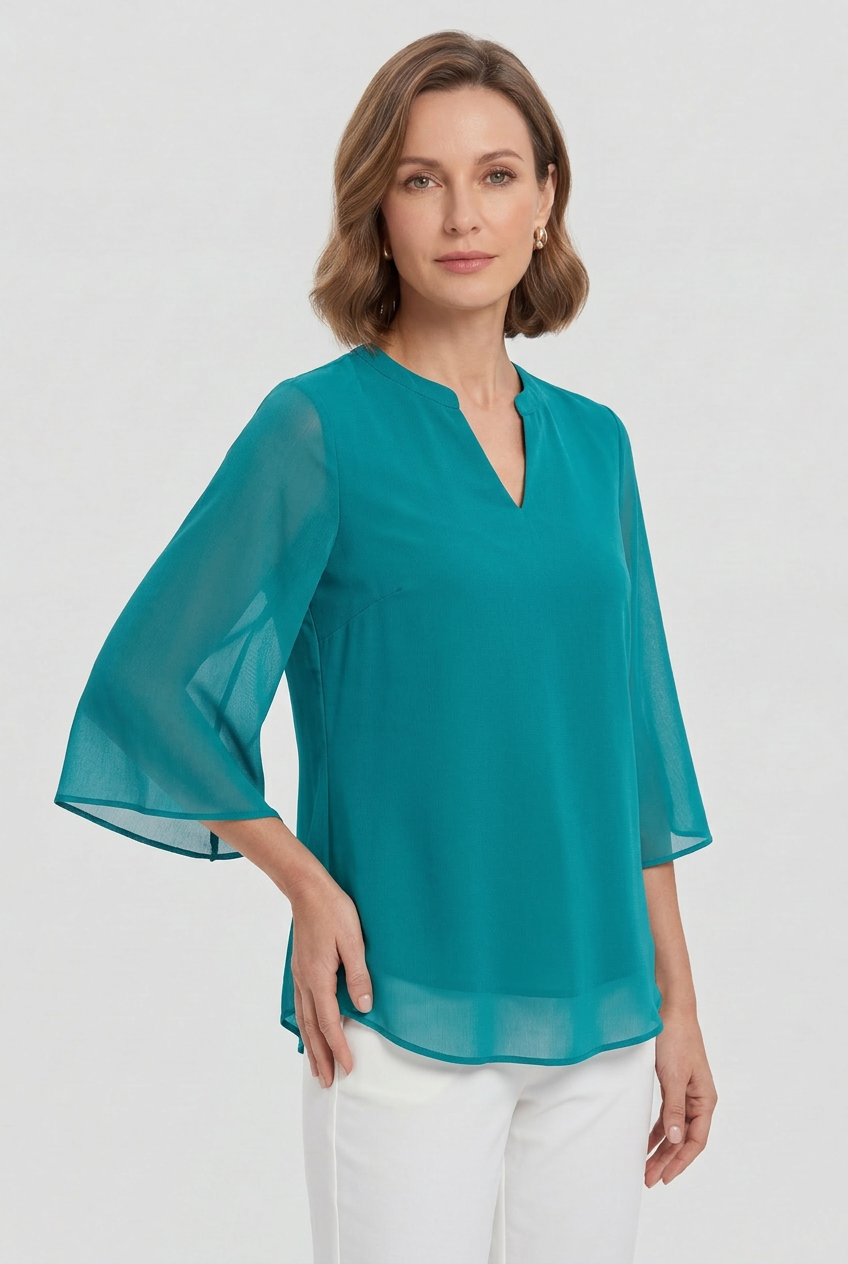 Relaxed Fit Going Out Blouse - Sylvie