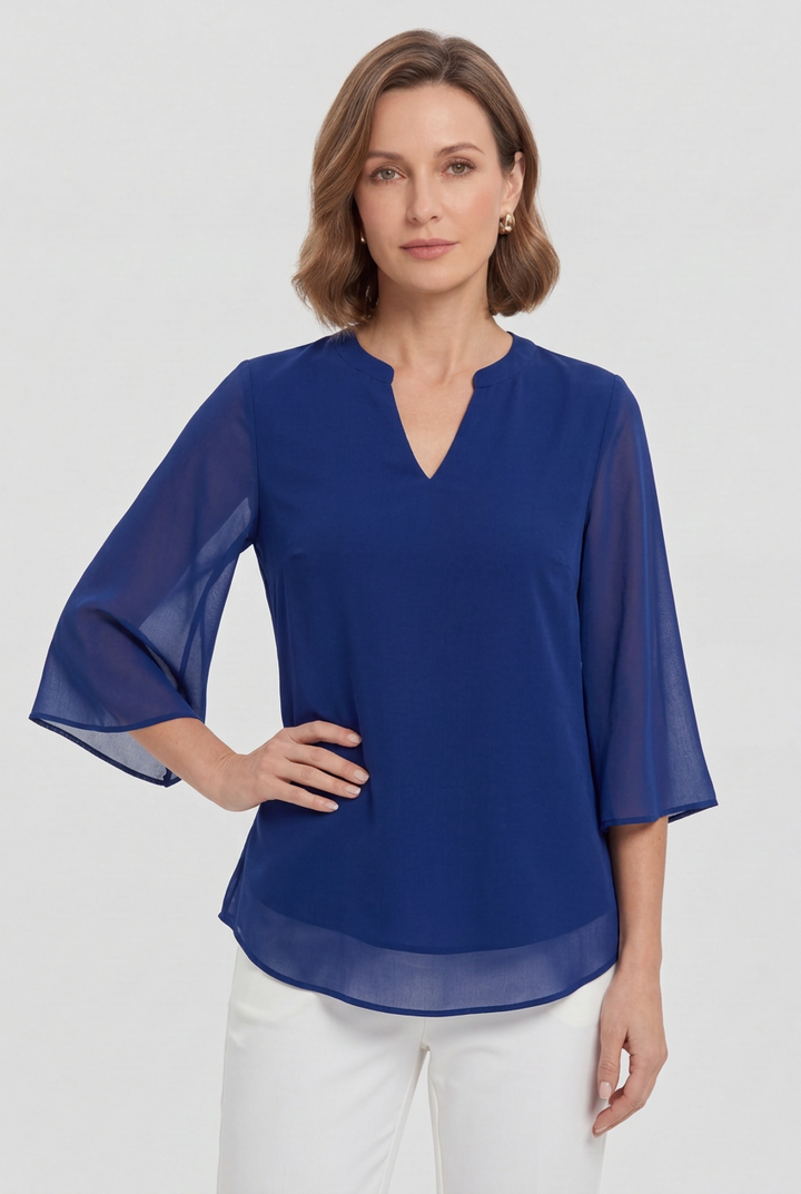 Relaxed Fit Going Out Blouse - Sylvie