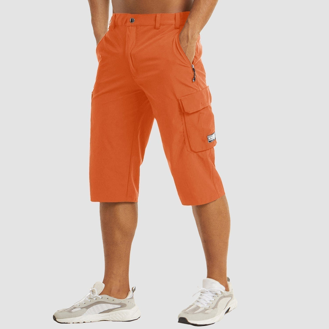 Relaxed Straight Fit Long Cargo Shorts - Benny