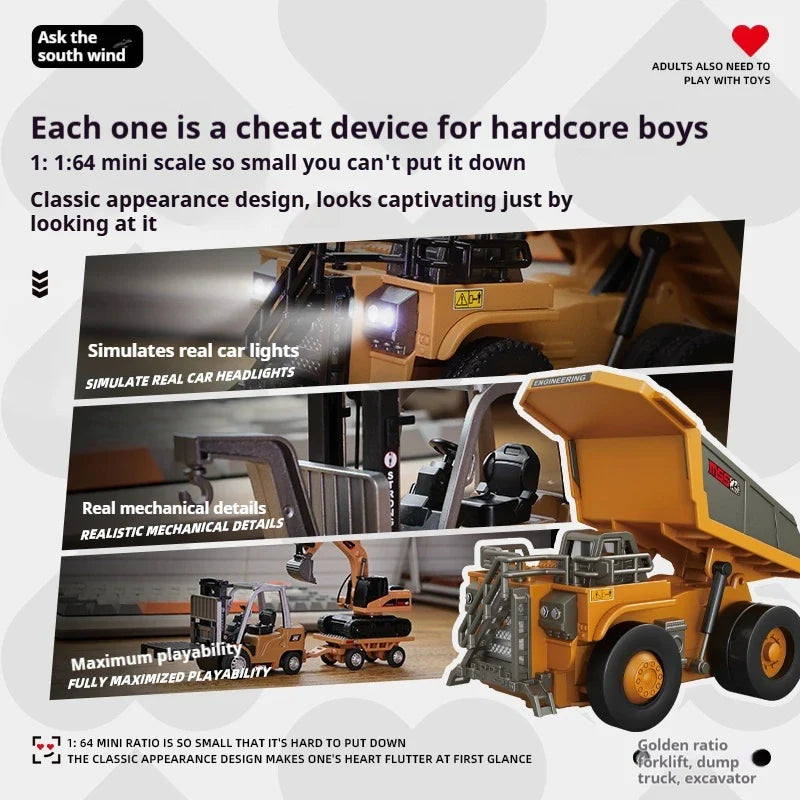 Remote Control Excavator Set - Excavex