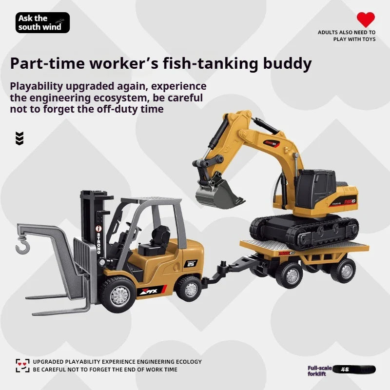 Remote Control Excavator Set - Excavex