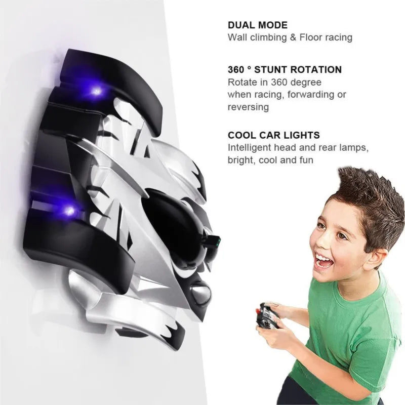 Remote Controlled Stunt Car - Wallracer