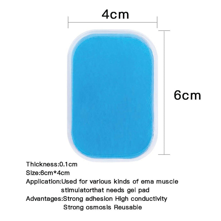 Replacement Gel Pads For Abs Stimulator - FlexiGel