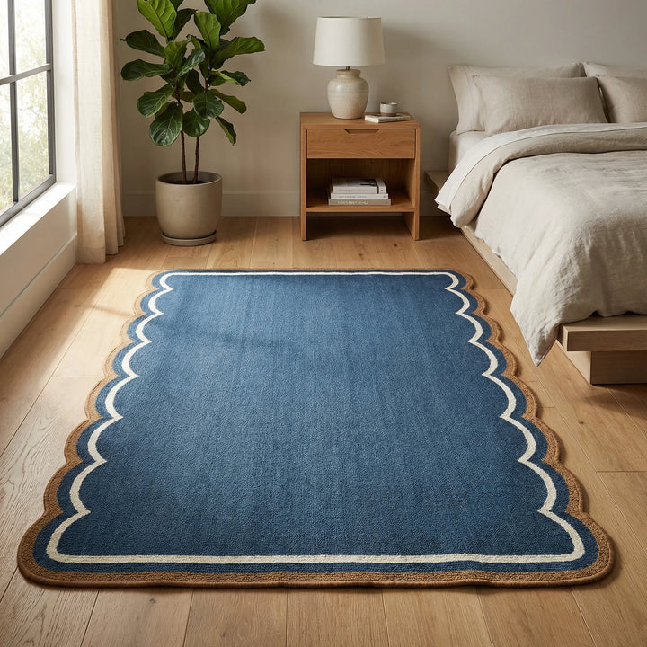 Retro Cloud Pattern Area Rug - Skylune