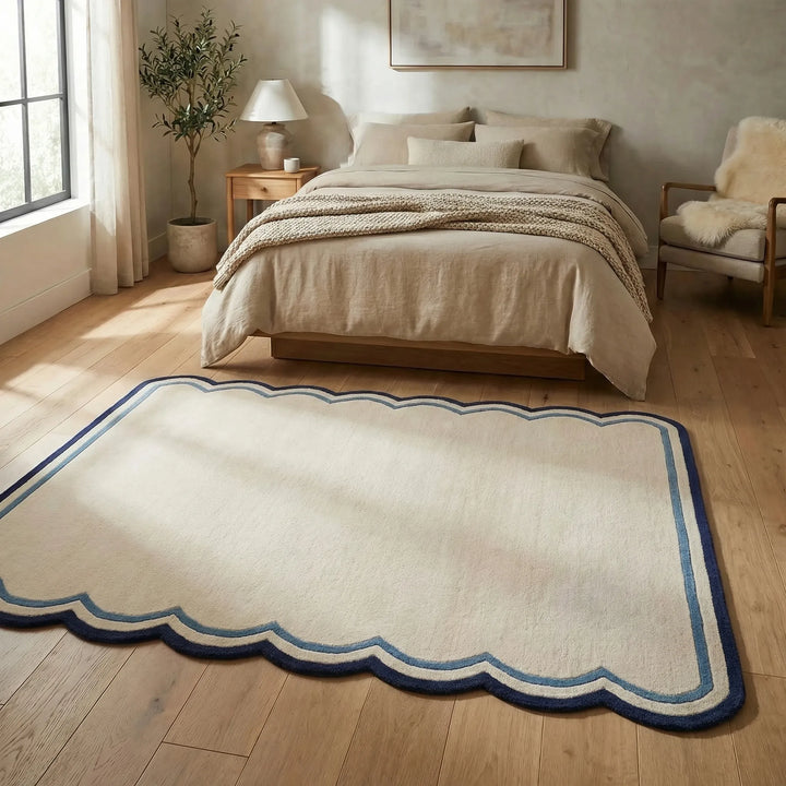 Retro Cloud Pattern Area Rug - Skylune