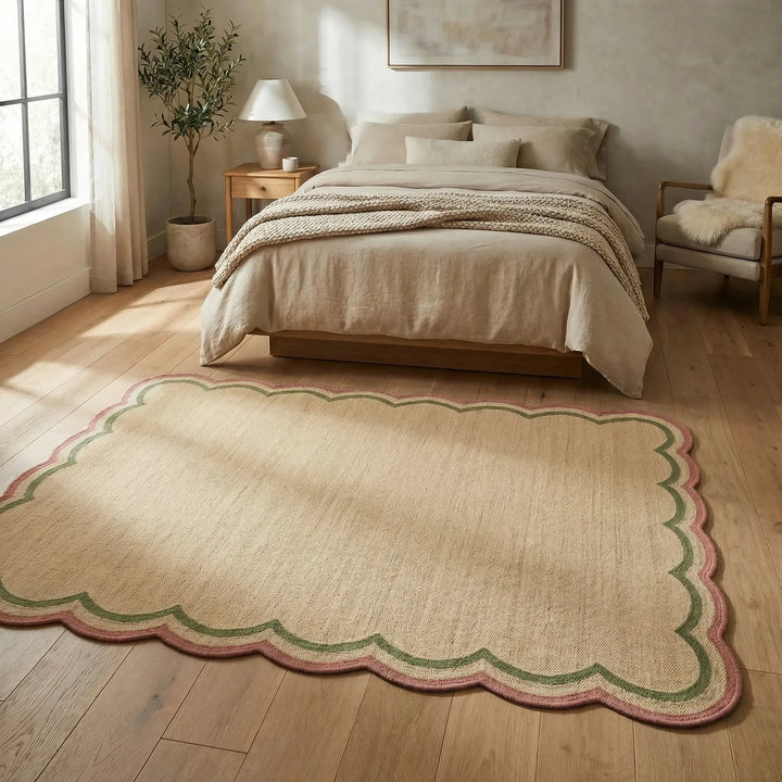 Retro Cloud Pattern Area Rug - Skylune