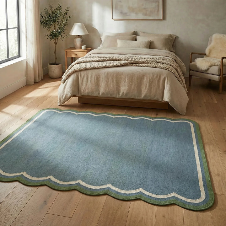 Retro Cloud Pattern Area Rug - Skylune