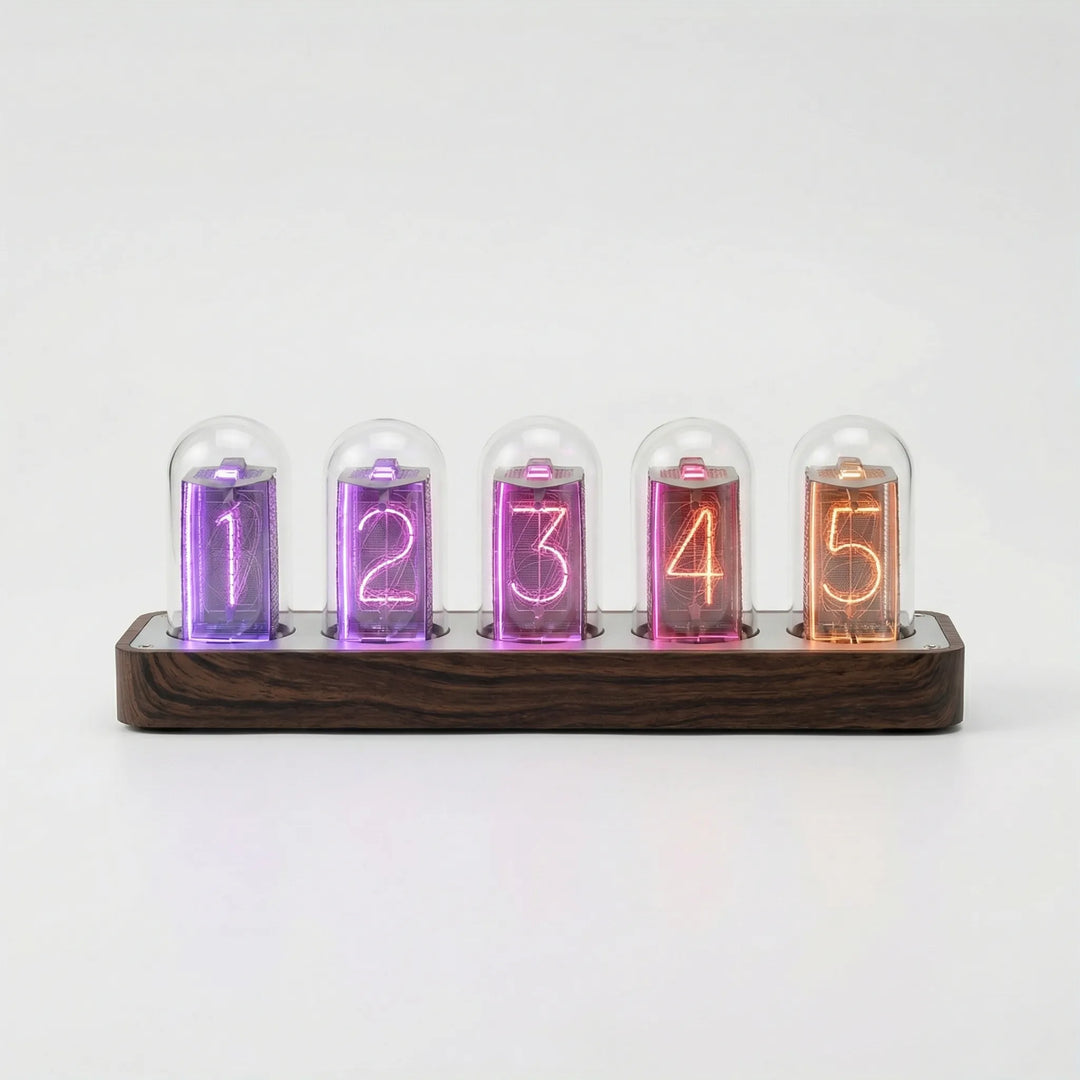 Retro Digital Desk Clock - ChroniGlow