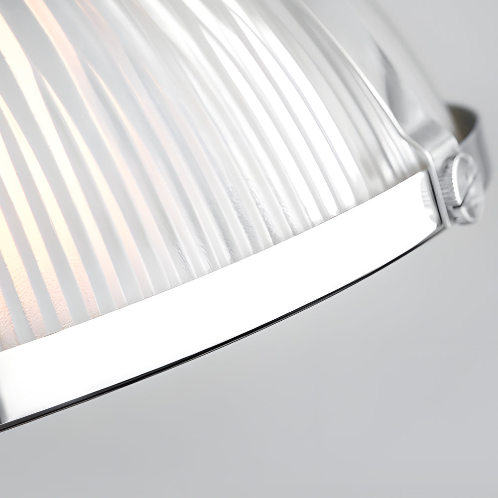 Retro Ribbed Pendant Light - Ribden