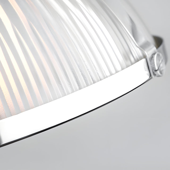 Retro Ribbed Pendant Light - Ribden