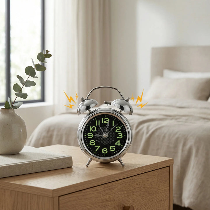 Retro Twin Bell Alarm Clock - BellVibe