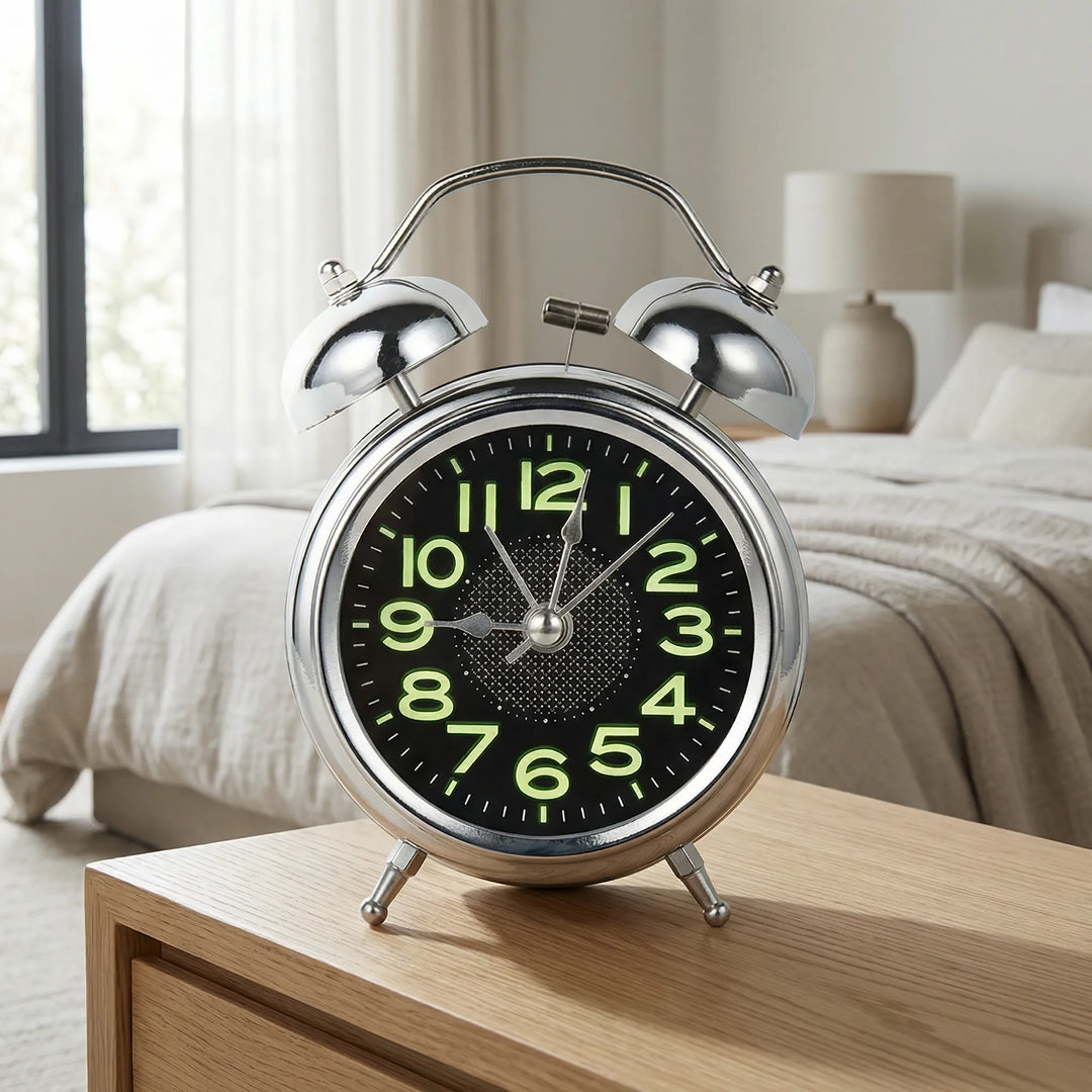 Retro Twin Bell Alarm Clock - BellVibe