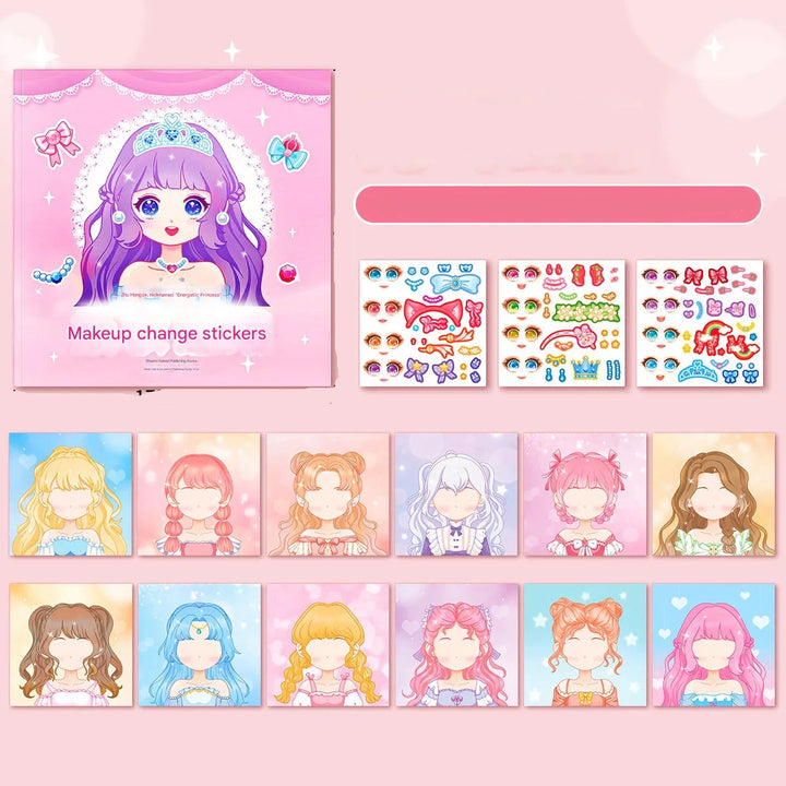 Reusable Sticker Face Kit - Glimmorie